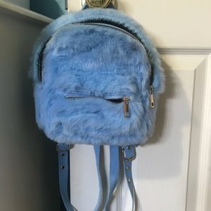Forever 21 furry cute backpack
